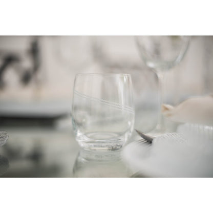 Waterglazen 300 ml set van 6 transparant