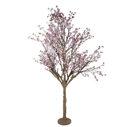 Kunst Kersenbloesem boom 190x190x300 cm roze