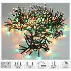 LED snoerverlichting 200 LED rood extra warm wit groen 4m