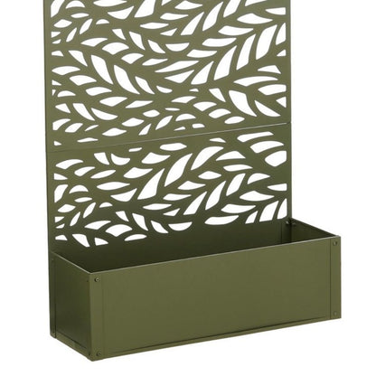 Plantenstandaard 90x33x180 cm groen ijzer