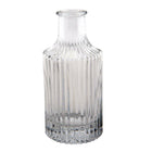 Vaas Ø 6x13 cm glas transparant