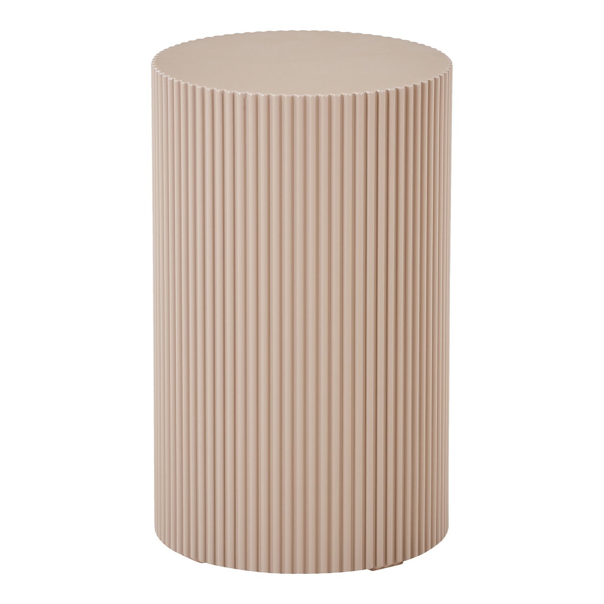 Bijzettafel Farense 30x30x50 cm MDF beige grijs