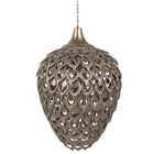 Hanglamp Ø 39x59 cm goudkleurig ijzer