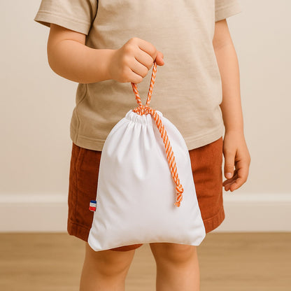 Organic cotton storage bag