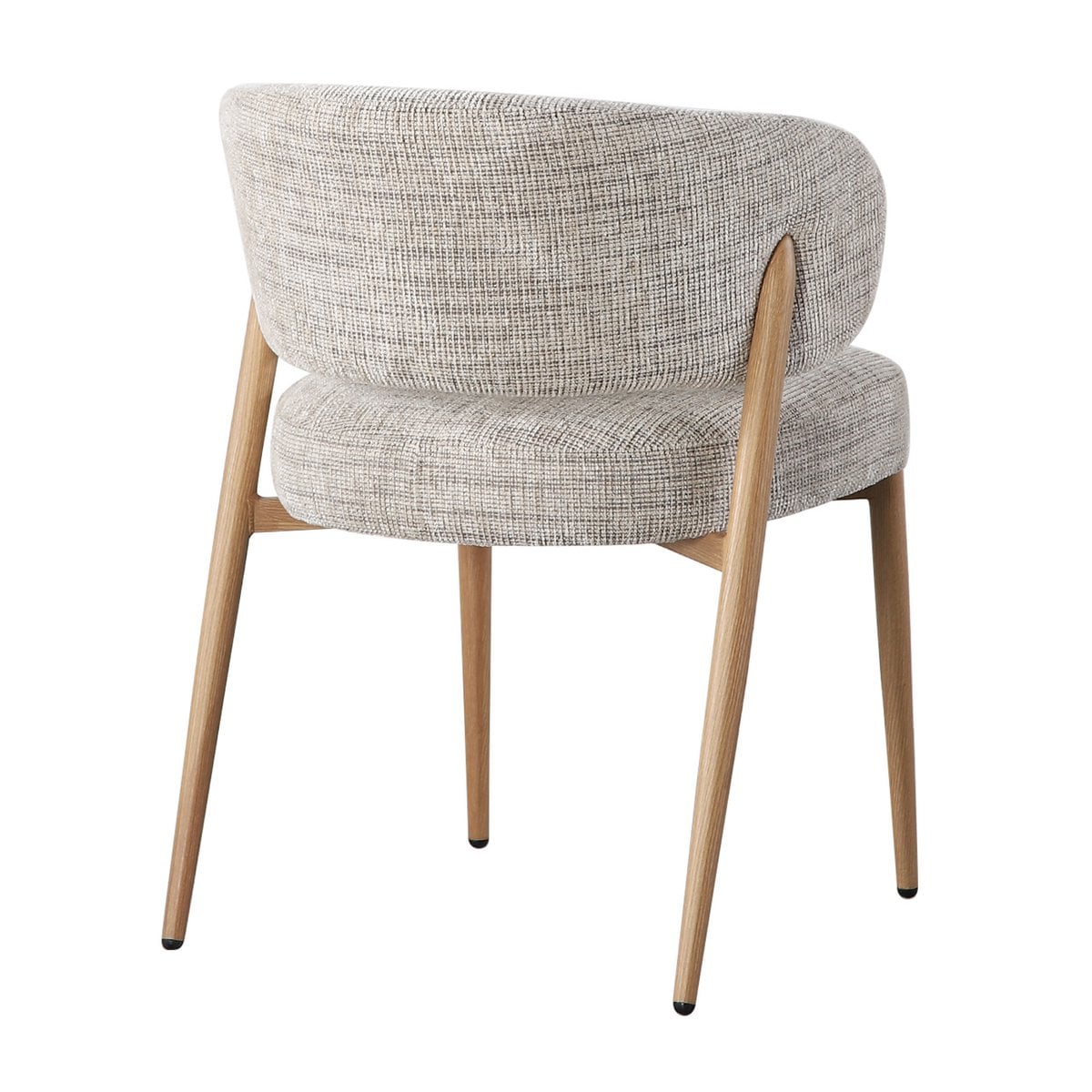 Eetkamerstoel Fuji Okura set van 2 beige 55x56,5x79 cm
