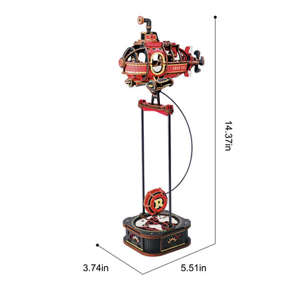 Robotime 3D houten puzzel pendulum 14x9,5x36,5cm