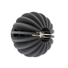 Ball wall light D 20cm Wrecking Ball BLACK