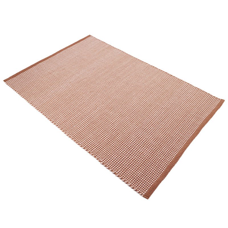 Vloerkleed wol 160x230 cm nude kurkbruin