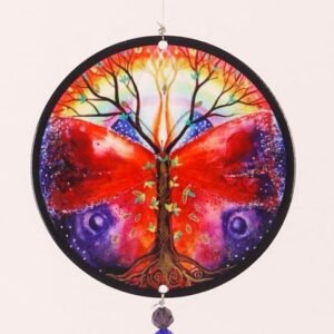 Windspinner, Tree of Life, coloured, CSDC16TL, 40 cm