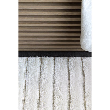 Toiletmat 59x59 cm katoen ivory
