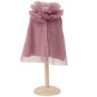 Poppencape paars roze 45 cm