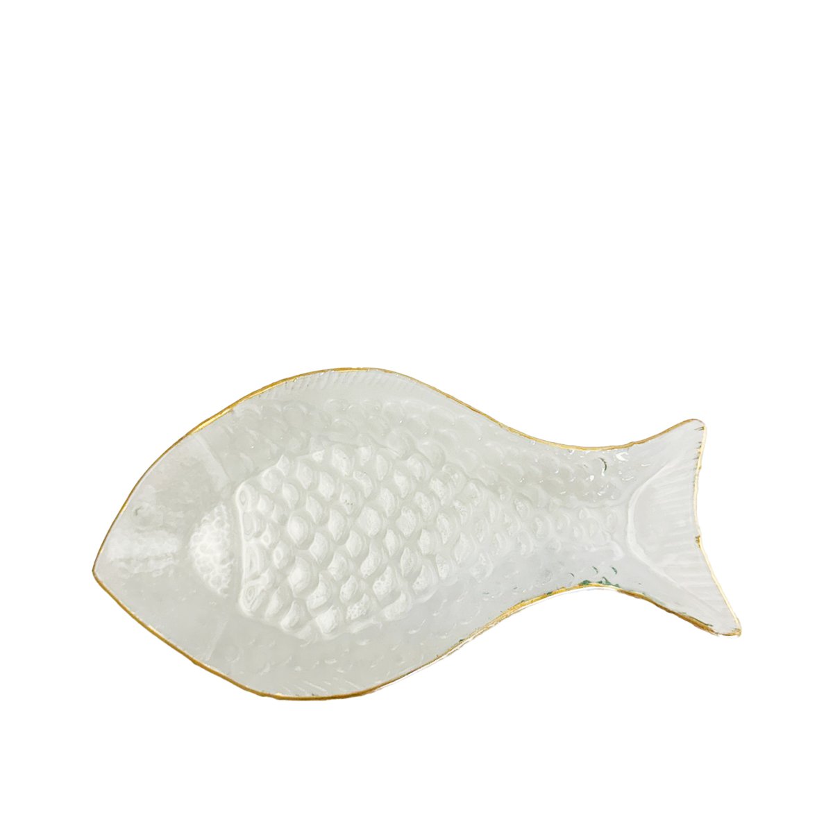 Glazen beker 31,5x17,5 cm goud