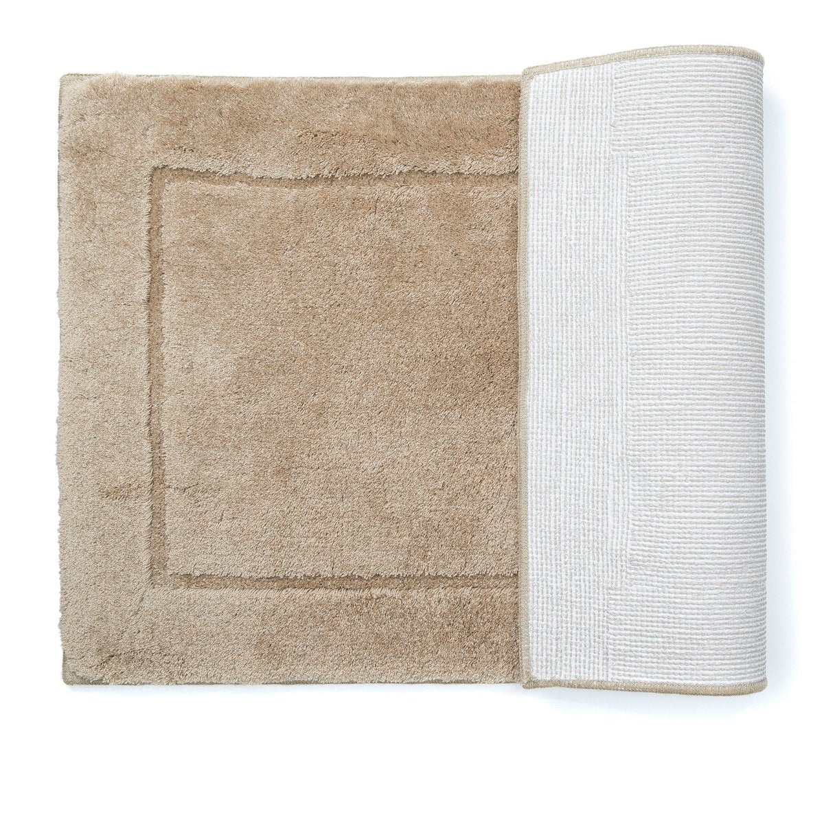 Badmat 60x100 cm acryl bruin beige