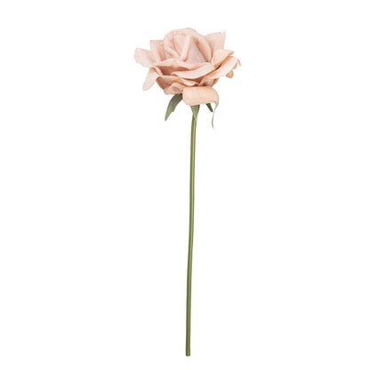 Kunstbloem Roos 35 cm Beige Kunststof