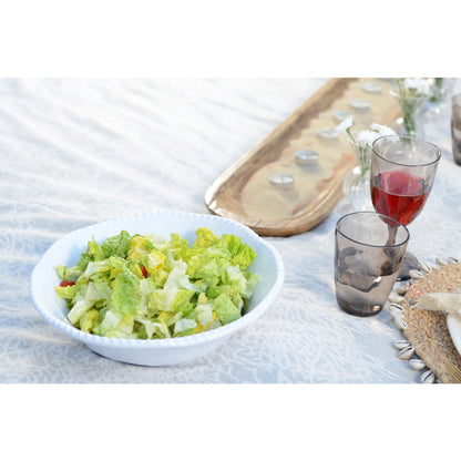 Melamine kom wit 30,5x30,5x9 cm