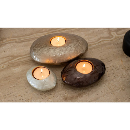 Chestnut aluminum knob 11.5x8.5x4cm
