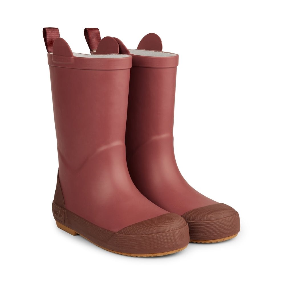Rubberlaarzen kinderen mahogany