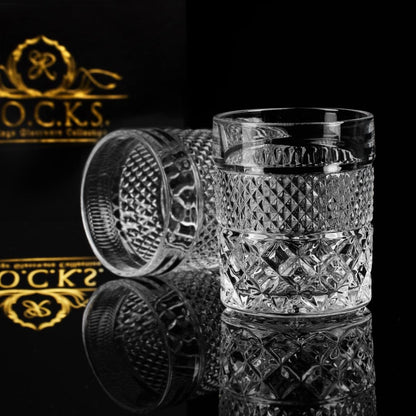 Whiskyglazen 4 stuks kristalglas