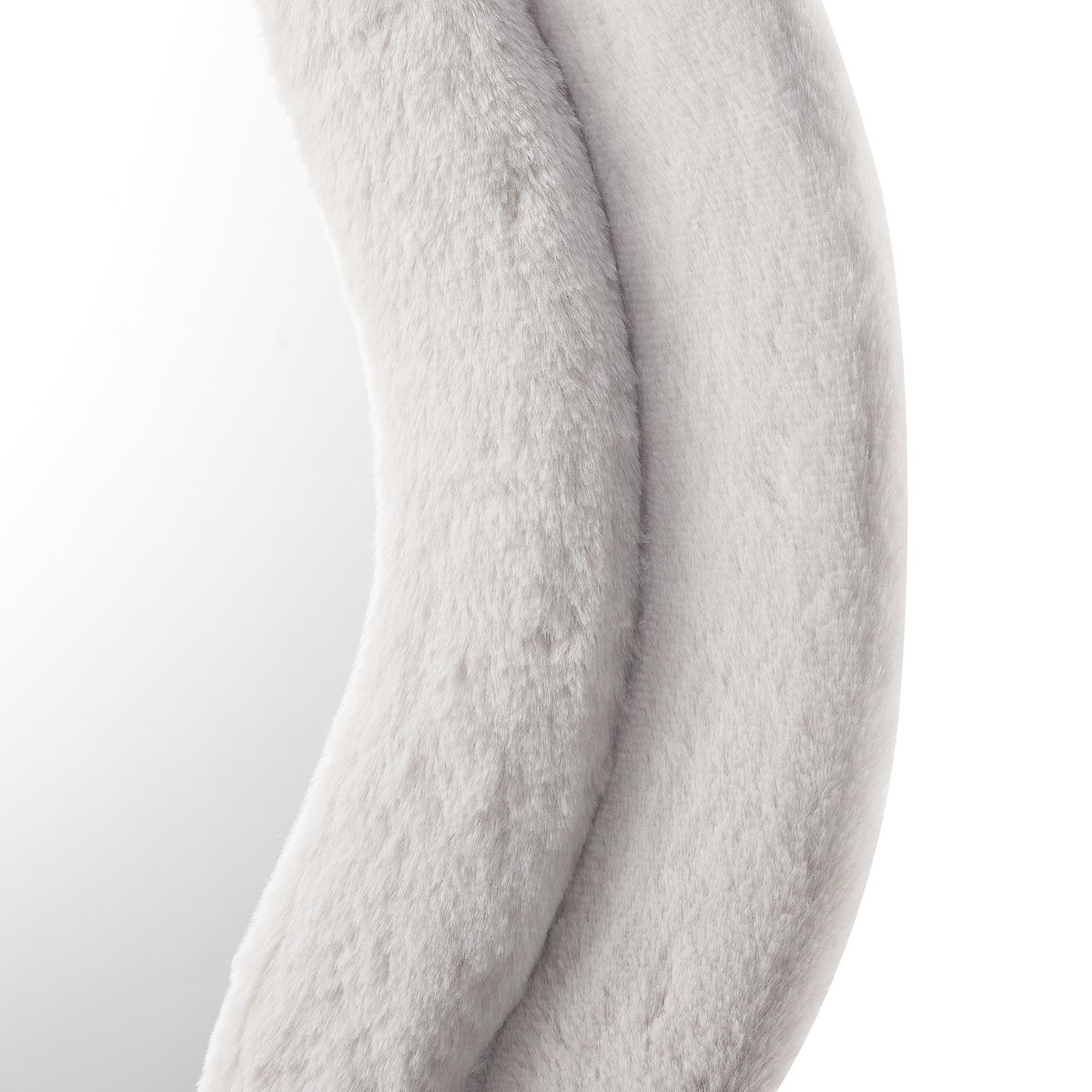 Mirror imitation fur beige 70x170 cm