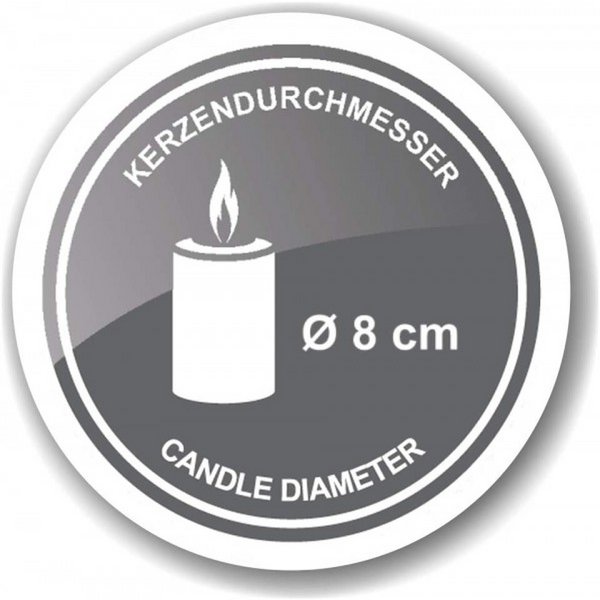Kandelaars goud set van 2 H 4,5 cm