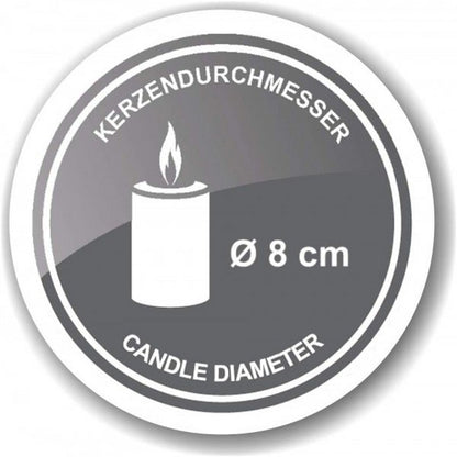 Kandelaars goud set van 2 H 4,5 cm