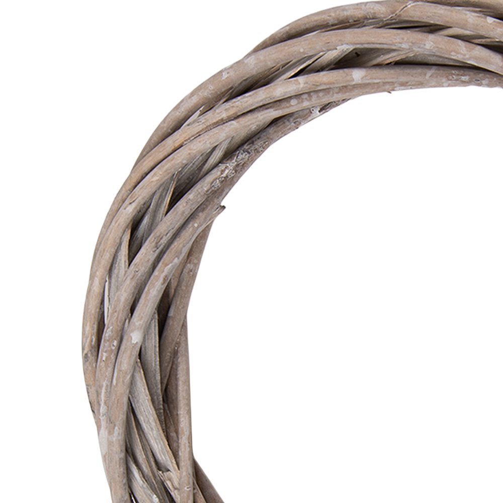 Krans Ø 20x3 cm Bruin Rotan