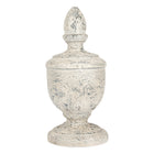 Ornament keramisch 22x48 cm beige