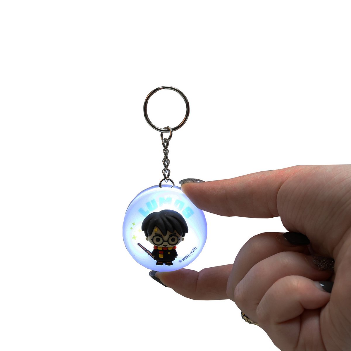 Harry Potter lichtgevende sleutelhanger 9.5 cm