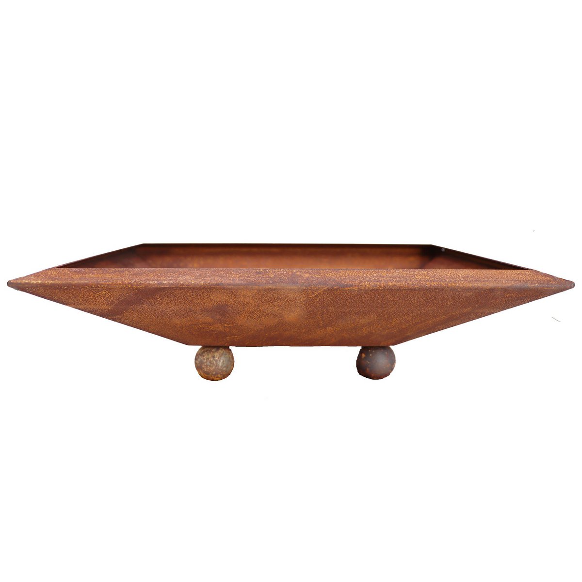 Patina flower bowl square | Available in different variations
