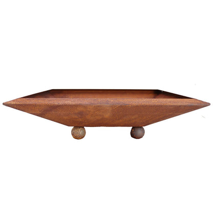 Patina flower bowl square | Available in different variations