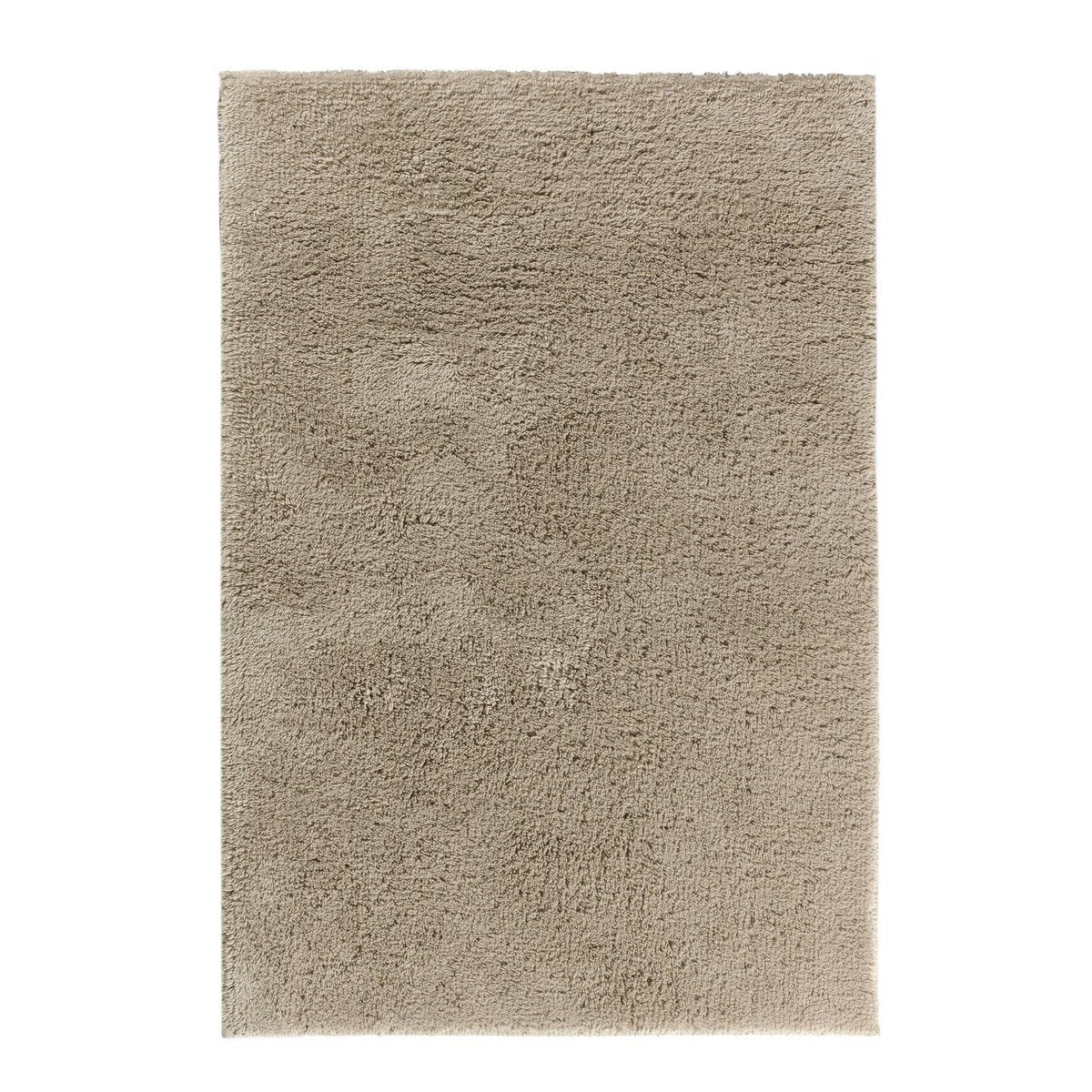 Badmat 60x90 cm katoen beige anti-slip