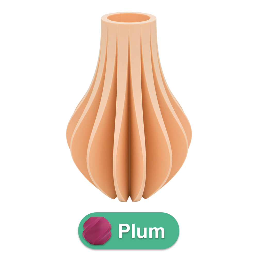 Aventa 3D vaas - 3D geprinte vaas - Duurzaam PLA - Geschikt voor kunstbloemen