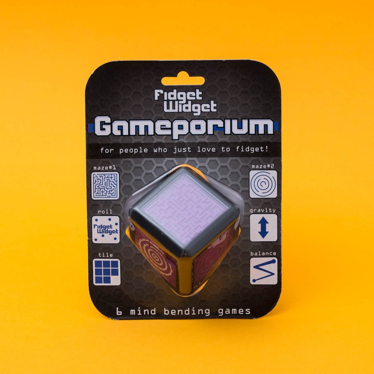 Anti-Stress Cube - 6in1 Gameporium
