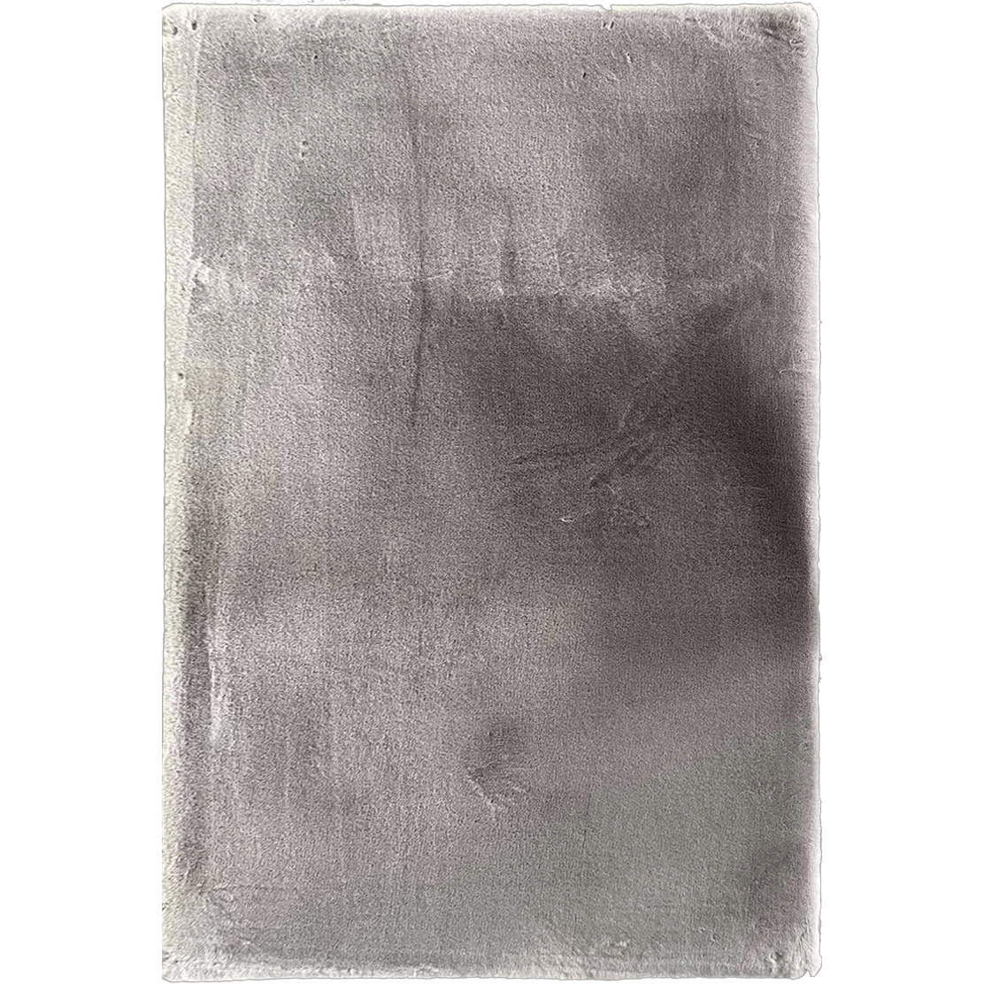 Fluffy Vloerkleed Grijs 200x290 Cm Zacht Hoogpolig Luxe