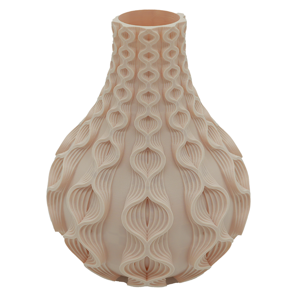 3D vaas Coral PLA 20-34 cm