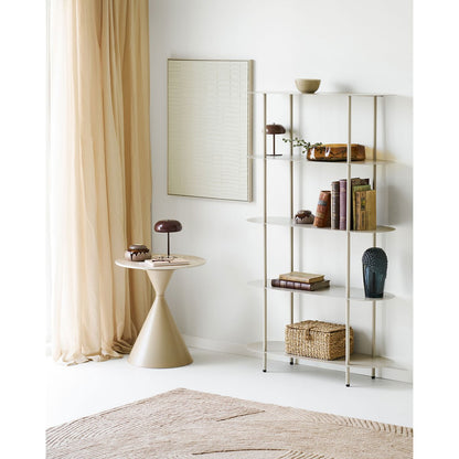Ena Relief Wanddecoratie, beige, 60x80 cm