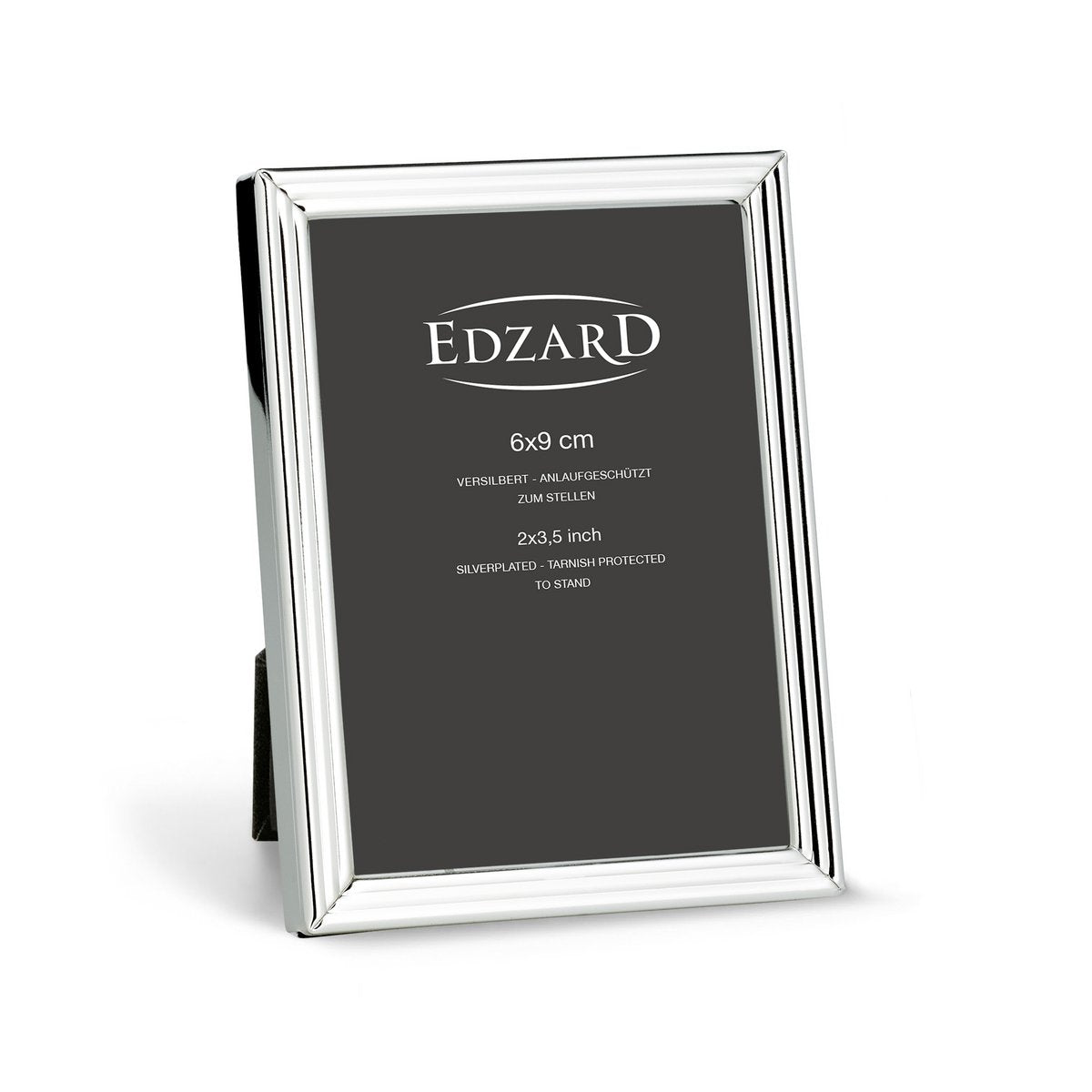 Fotolijst 6x9 cm verzilverd set van 3