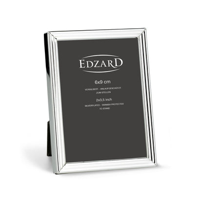 Fotolijst 6x9 cm verzilverd set van 3