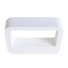 Wandlamp gips 20x12x5 cm warm wit