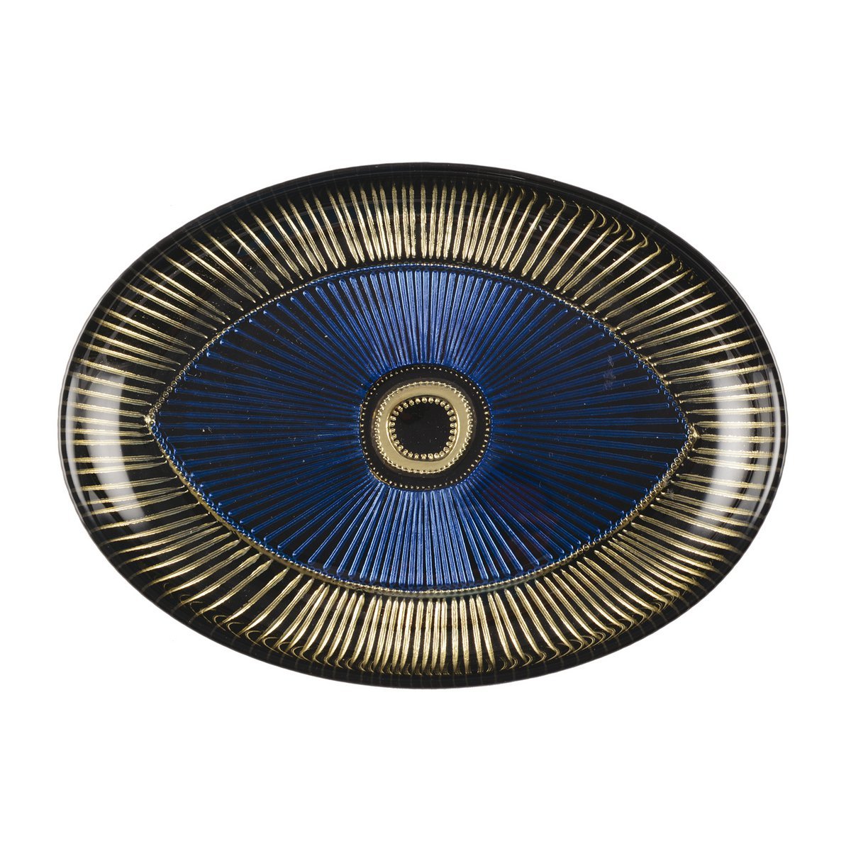 22x15.5 cm dark oval cup