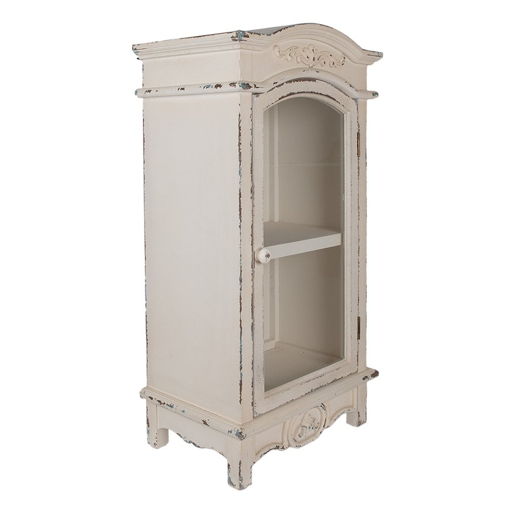 Wandkast 45x30x88 cm wit MDF