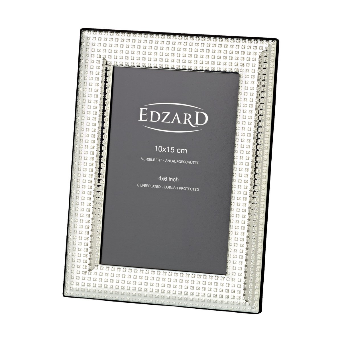 Fotolijst 10x15 cm staal zilver