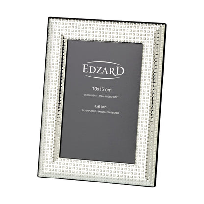 Fotolijst 10x15 cm staal zilver