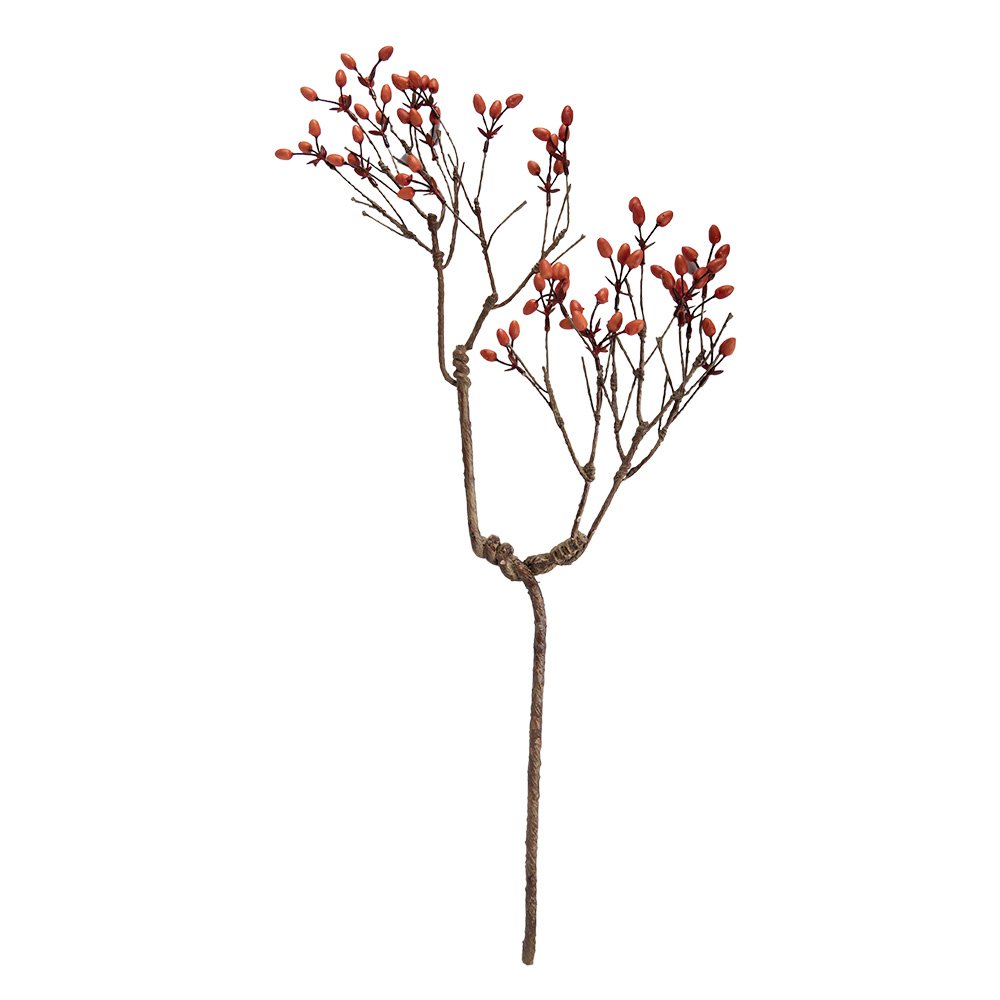 Decoration Branch 30x4x85 cm Orange Plastic