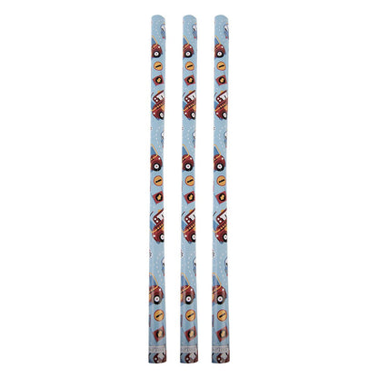 Wrapping Paper 3 Rolls 50x75 cm Blue Paper
