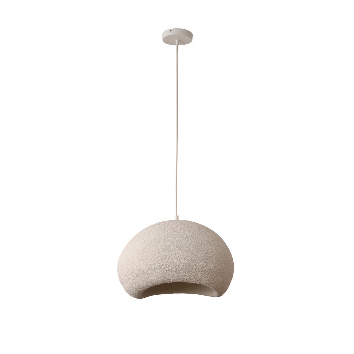 Hanglamp Haku 60 cm beige metaal