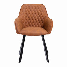 Fauteuilset Van 2 Bruine Microvezel In Fluwelen Look