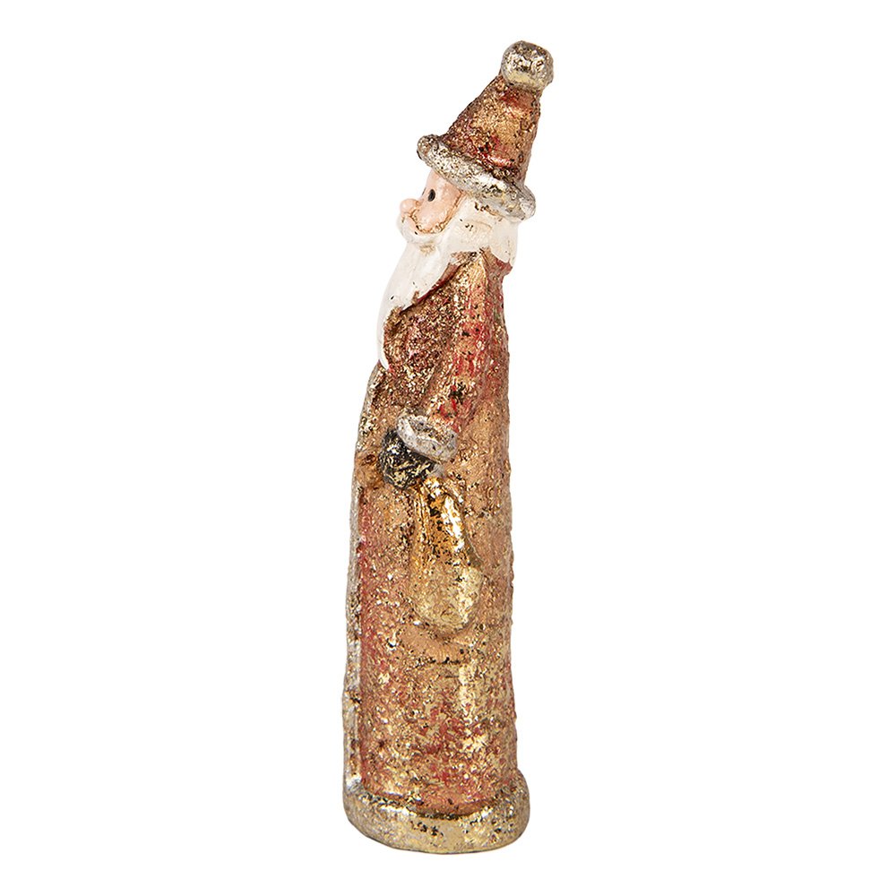 Christmas Decoration Figurine Santa Claus 4x3x12 cm Red Plastic