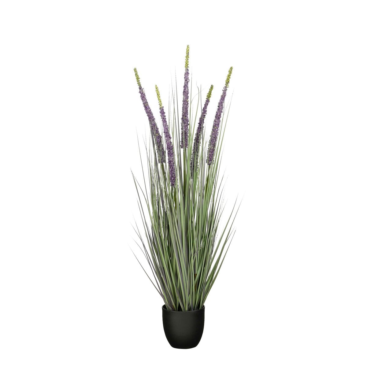 Kunstplant siergras paars 110 cm
