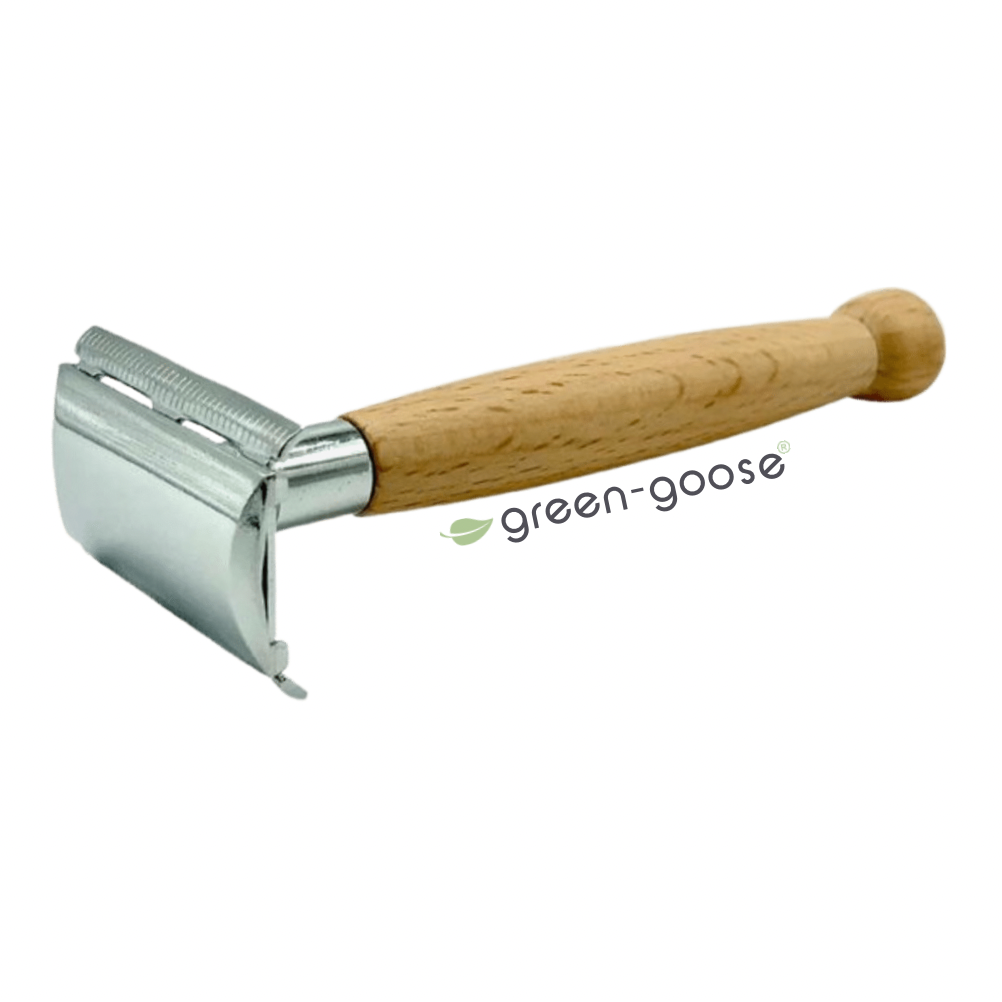 Scheerset bamboe met scheerolie